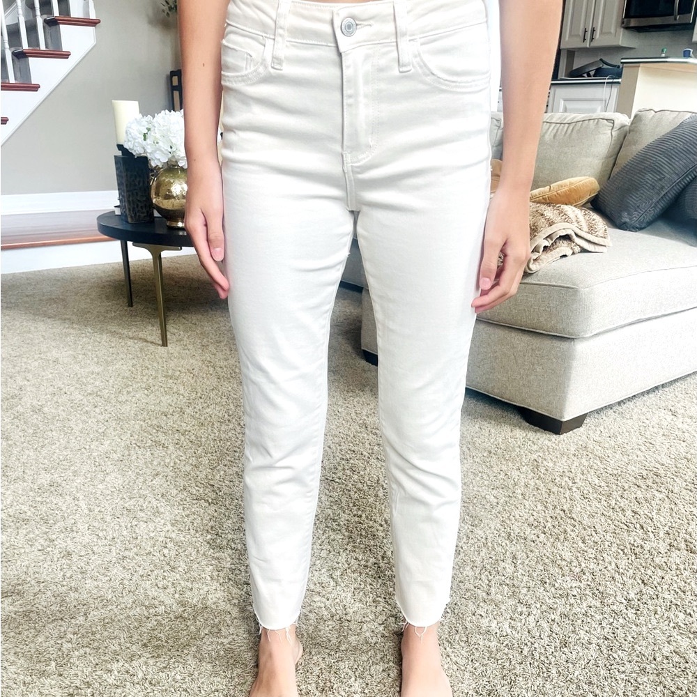 Vervet by Flying Monkey Cropped Raw Hem Jean